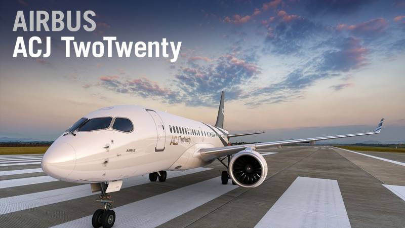 Airbus Launches the New ACJ TwoTwenty Business Jet