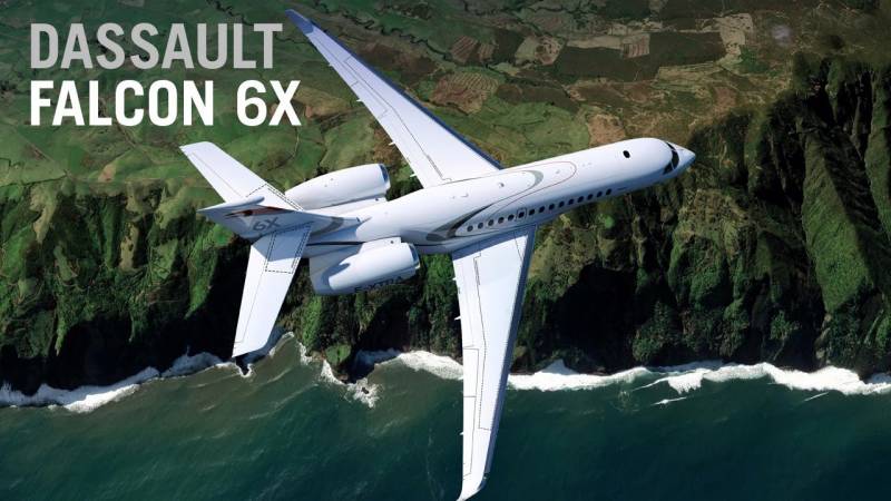Dassault’s New Falcon 6X Business Jet Rolls Out In Bordeaux
